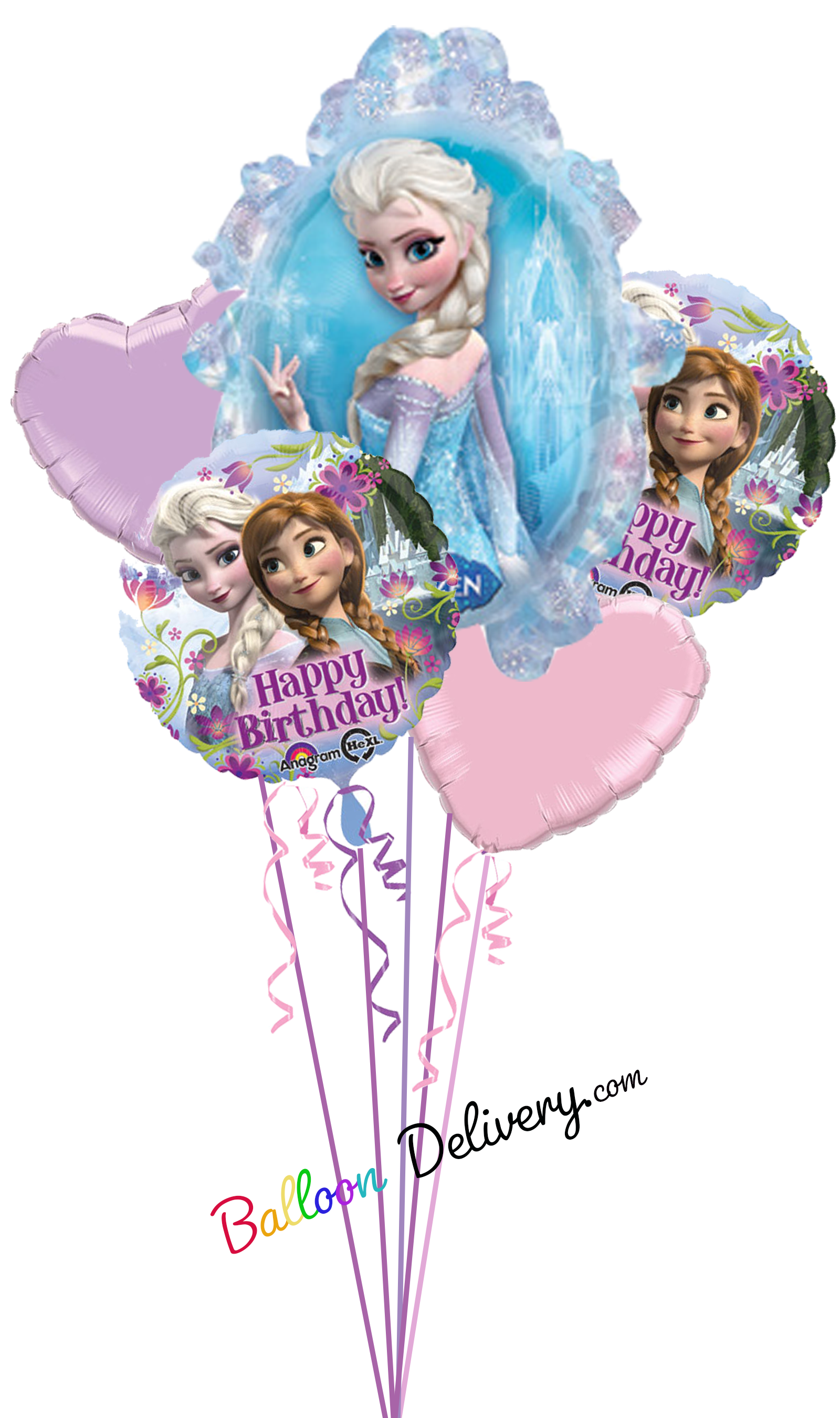 Frozen Balloon Bouquet Pole