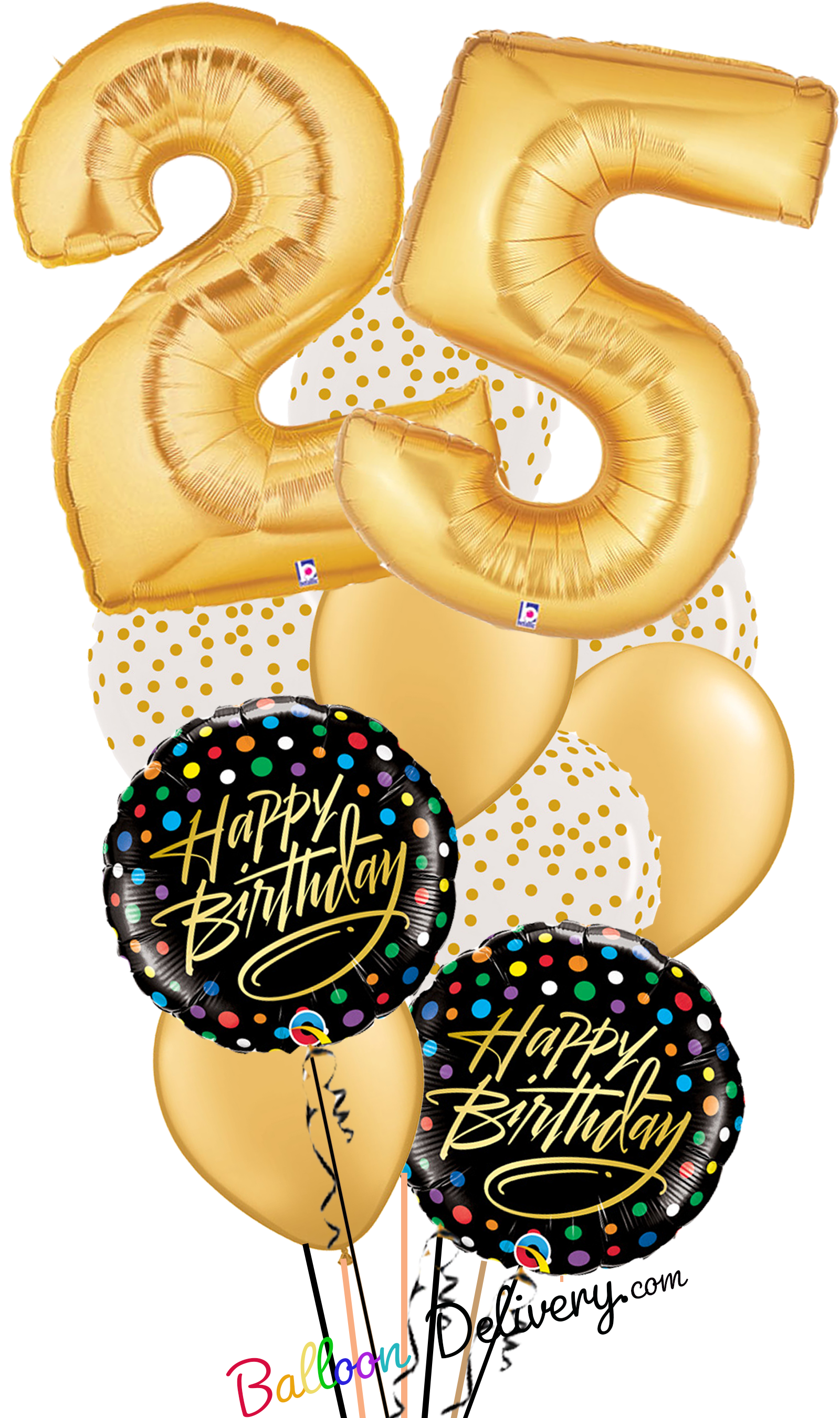 Plakken Clip vlinder zege Giant Gold Age Birthday Celebration Bouquet