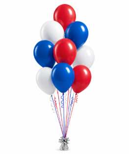10 Balloon Centerpiece/Floor Display 7-8 feet tall