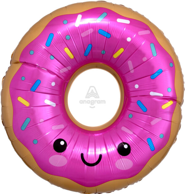 27 inch Donut Mylar Balloon