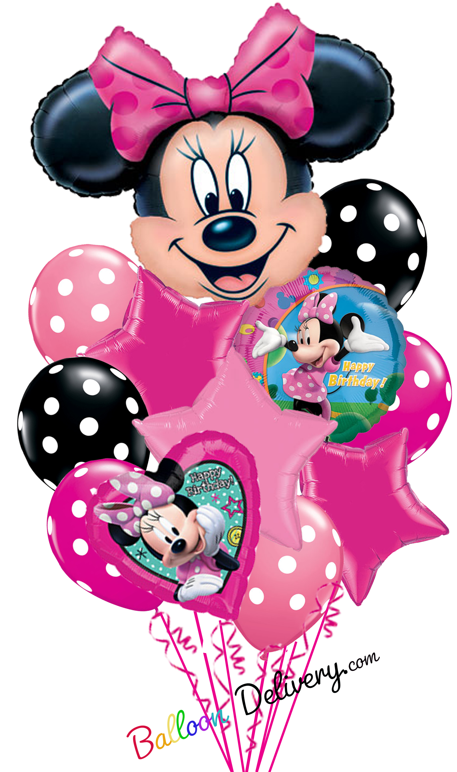 Ballon Minnie Mouse, 1er anniversaire, 28 po