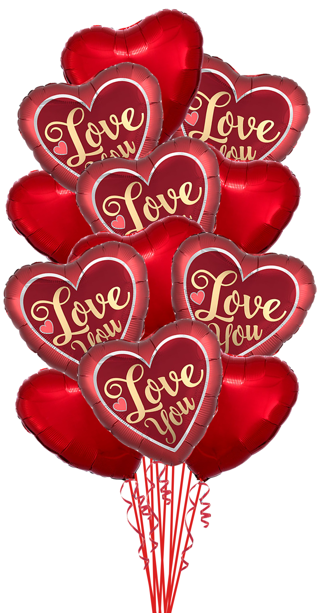 love-you-dozen-mylar-balloon-bouquet